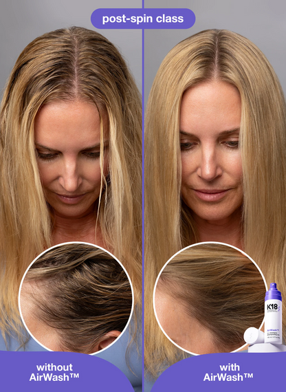 AirWash™ dry shampoo